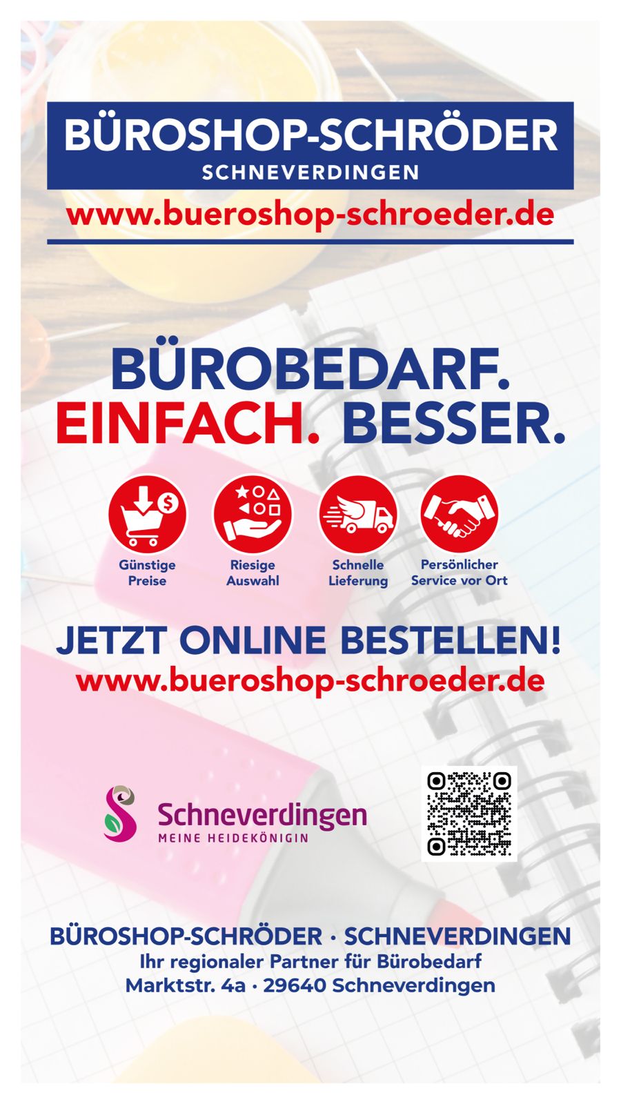 SCHRÖDER Onlineshop Layout